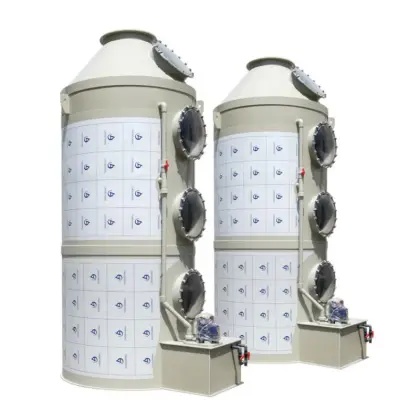 Exhaust gas treatment equipment air purification