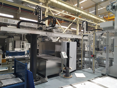 Der Metallbinder-Roboter (4) The Metal Truss robot (4)