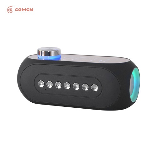 Portable Wireless Speaker Bluetooth Speaker with Clock Functions Manufactory