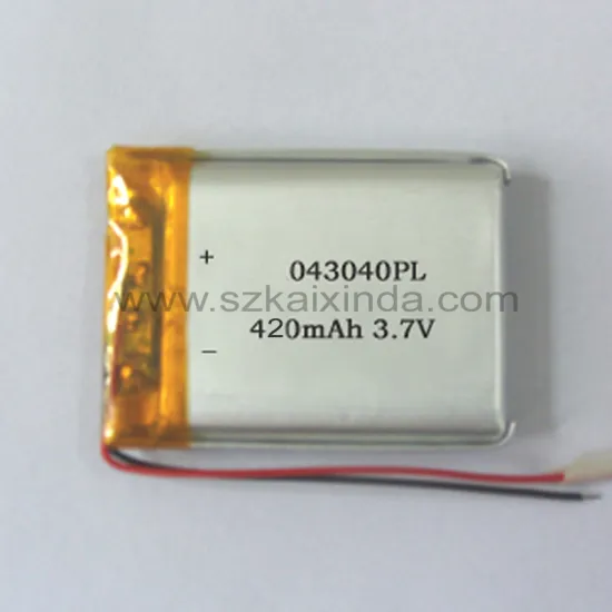 Polymer 3.7V 420mAh Lithium Battery