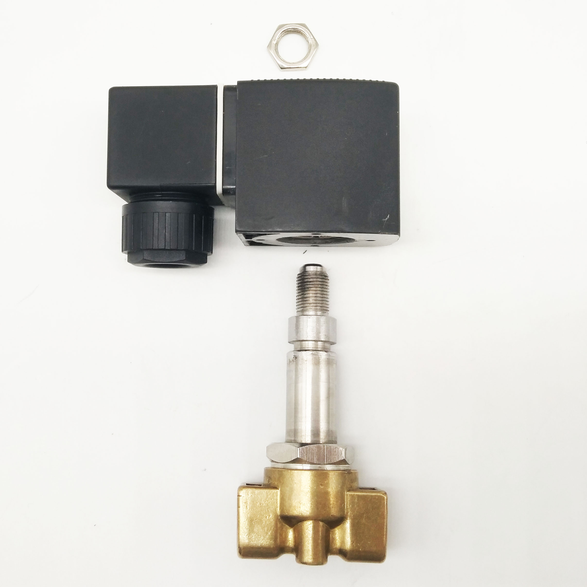 Direct Acting 3-Way M&M Type Brass Electromagnetic Valve