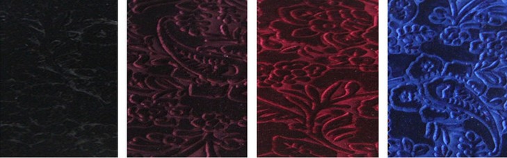 Polyester Velvet Embossing Fabric (WJ-KY-704)