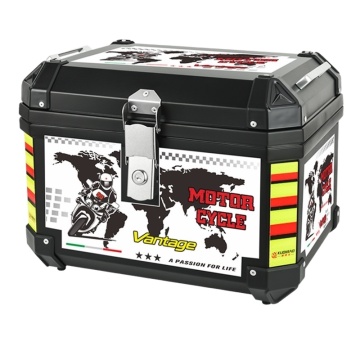 ODM 48L ABS Waterproof Motorcycle Tail Box dla tylnego siedzenia