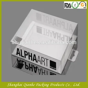 soft pvc plastic box folding box