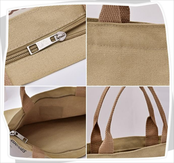 2025 eco-friendly durable canvas tote bag