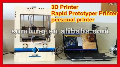 3d personal desktop printer rapid prototyper printer model/art works 3 dimension printer