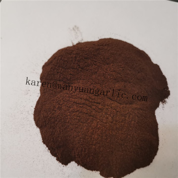 Dried ground black garlic powder