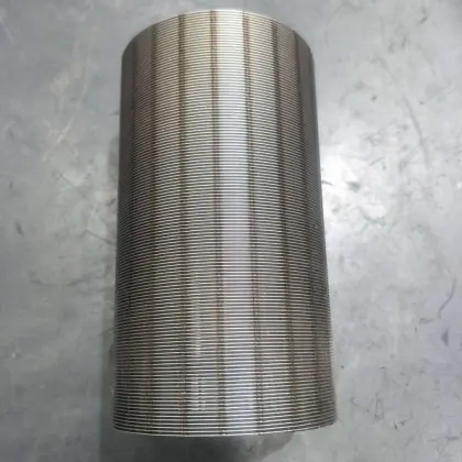 Stainless Steel Internally-fed Rotary Wedge Wire Screen