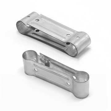 Galvanized Double Port Pipe Clamp Fittings for Greenhouse Accessories