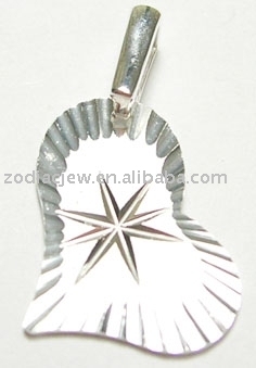 925 sterling silver pendant with cz stone