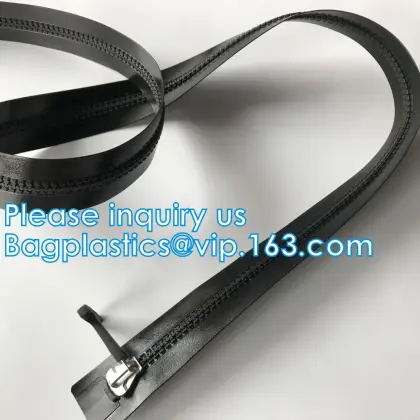 waterproof zipper, airtight zipper, Flange Zipper Vacuum Zipper String Zipper Slider Zipper EVA Zipper PVC Zipper PP Zipper PE