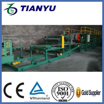 Durable eps sandwich panel roof tile forming machine production line