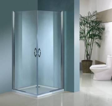 Corner Pivot Shower Enclosure HE-129D