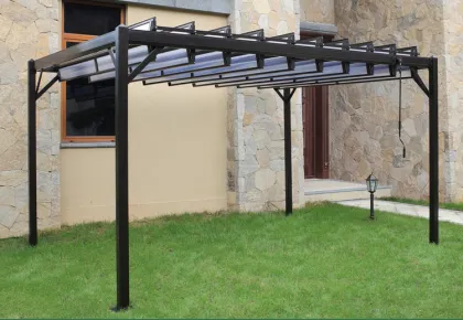 Luxury Outdoor Aluminium Gazebo Bower Bank Pavilion