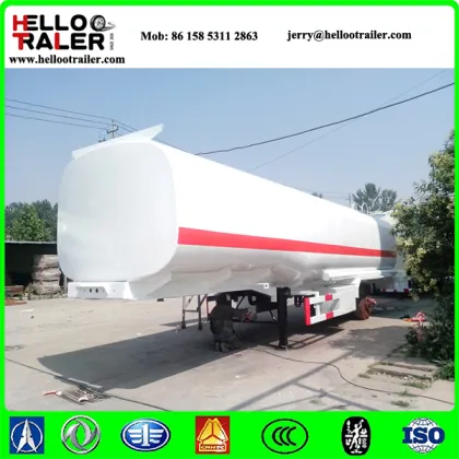 hot sale oil transportation tank truck tanker steel trailers oil tank semi trailer