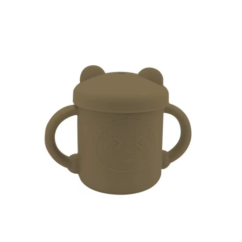 Tasse de paille en silicone pour bébé