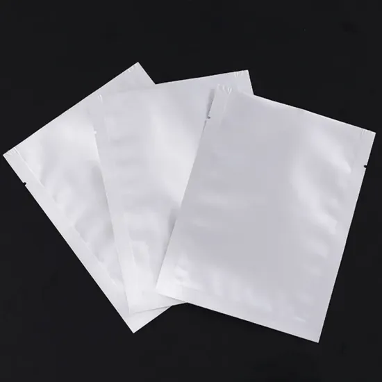 Resealable Vertical Aluminium Foil Zipper Bag Candy Cookie Snack Bag Plastic Packaging Stand Up Pouch