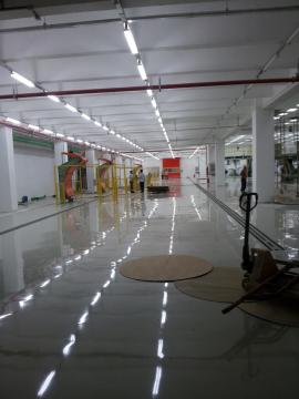 Gray epoxy anti-static topcoat coating