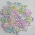 10*13*24MM clear glitter ketting hangers hars heldere plaksteen snoep bedels voor sieraden maken;