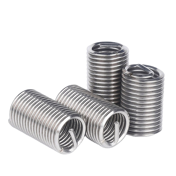 High Corrosion Resistant M18 Coils Thread Insert Fasteners Free-Running for M2 and M5 Threads Made of Steel Stainless Steel