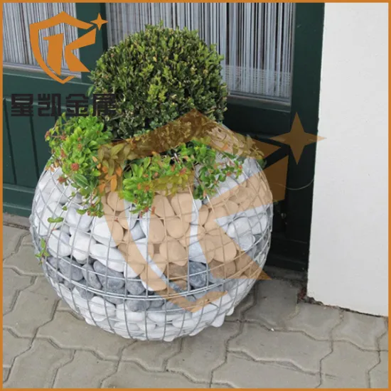 Gabion Mesh Application and Woven Technique gabion box