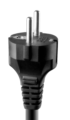 KC Korea 3 pin plug with cable