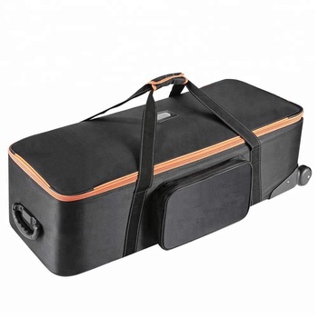 PRO Photography Video Studio Lighting Equipment Roller Trolley Carry Bag 125x34x30cm