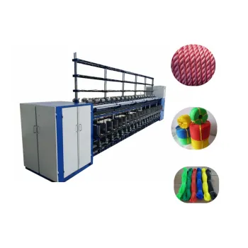 Automatic Mop Yarn Twisting Spindle and Rope Ring Twister Machine for Efficient Fiber Processing