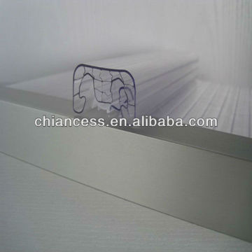 R-Structure 7-layer Polycarbonate daylighting system PC Plastic Sheet