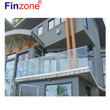 Modern Stainless Steel Laser Cut Balcony Railing for Aluminum Decks and Stairs