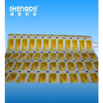 chilli sauce packaging roll film