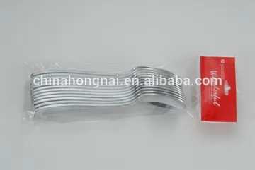 silver color Disposable PS plastc cutlery sets ,picnic set,knife and spoon set