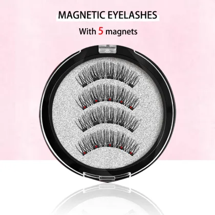 MB Magnetic Eyelashes With 5 Magnets 3D False Lashes dropshipping