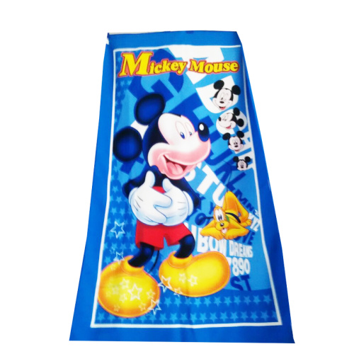 mens blue color beach towel cotton thick customised