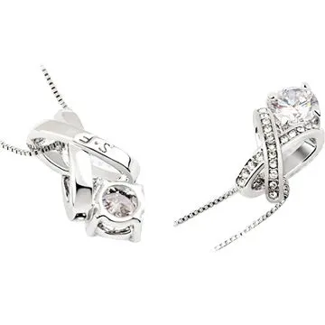 Alloy Diamond Necklace for Ladies,Diamond Necklace