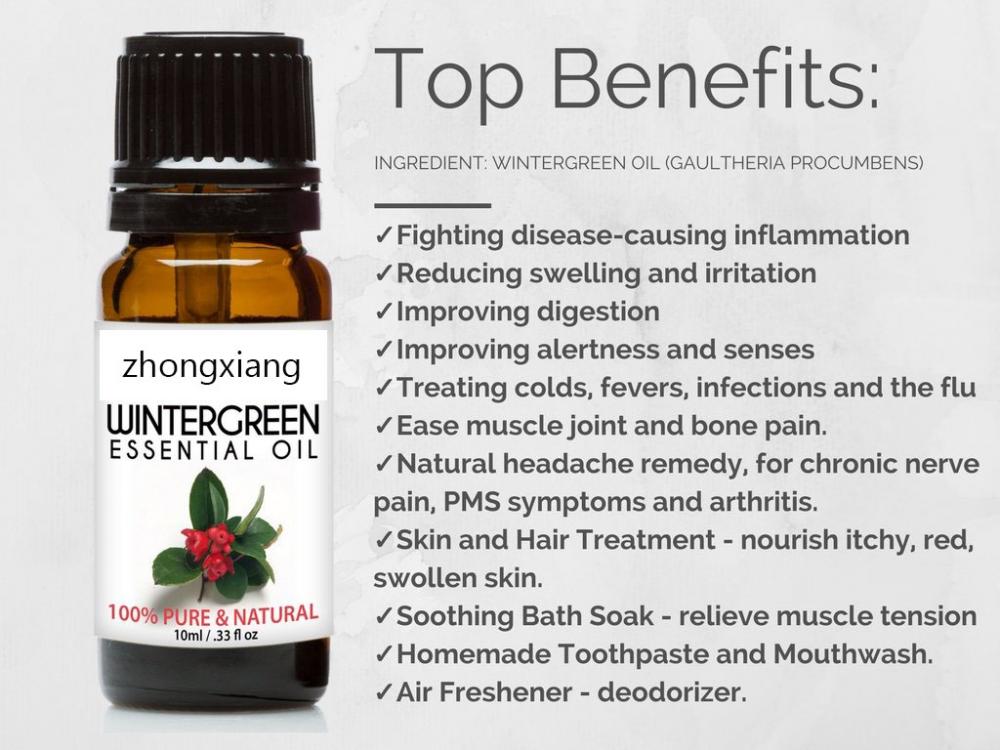 High quality wintergreen essential oil price in bulk