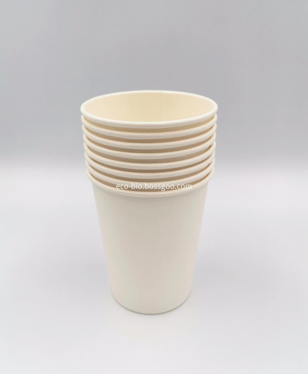 100% Biodegradable Coffee Paper Cup 