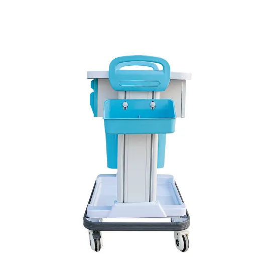 Hospital Drug Delivery emergency Trolley with Infusion Stand