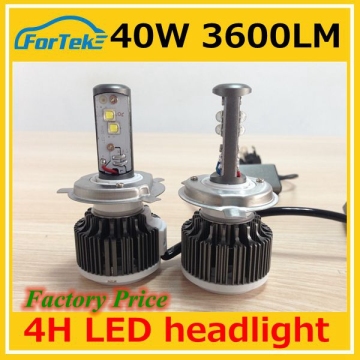 CE.E8, E-Mark iOS9001 H4 Auto LED ไฟหน้ารถไฟ LED ไฟ LED การรับประกันหลอดไฟ LED ทางเลือกของผู้จำหน่าย LED