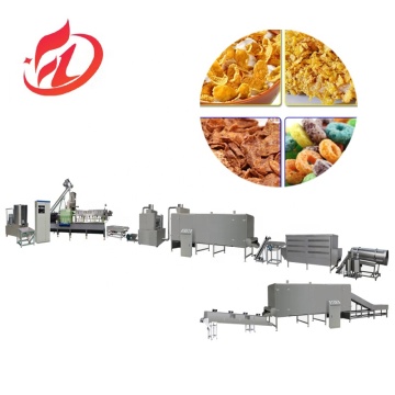 Automatic Corn Flakes Production Line Machine for Breakfast Cereal Snack Food
