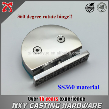 Stainless steel 304 material 360 degree shower door pivot hinge with best factory price