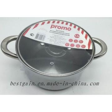 Stainless Steel Single Pot with Color Card