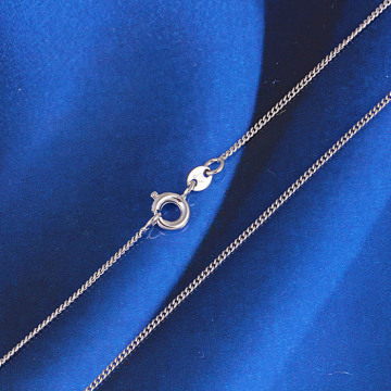 Rhodium Plated Fashion Man Neckalce