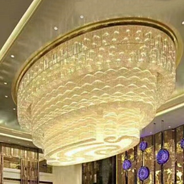 HangCrystalChandelier"LuxuryHotelLobbyDesign