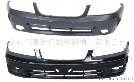 Front and rear bumper plastic mold