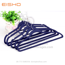 EISHO ABS Rubber Coating Plastic Coat Hangers