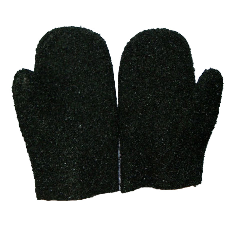 Black particles Jersey liner with mittens