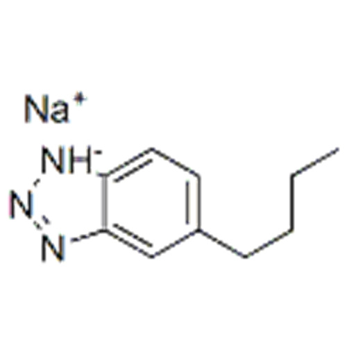 1H-Benzotriazole, 6-butil-, sal de sódio (1: 1) CAS 118685-34-0