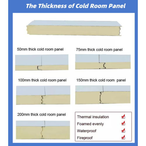 Used cold room/cold store panel for fish storage