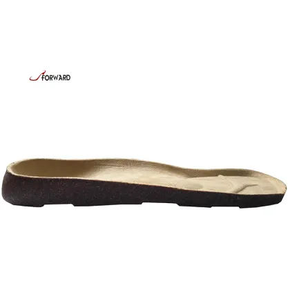 Hot Sale Insole Rubber Shoe Sole Sheet PVC Cork Mid Sole for Sandals